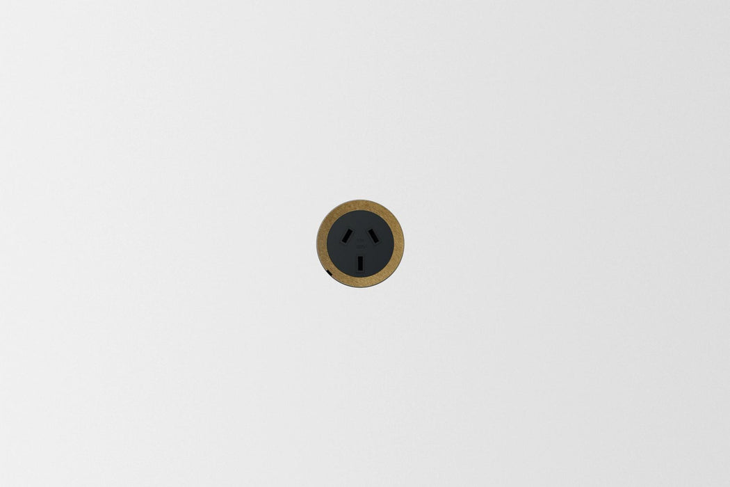 ZETR 48 Carbon Single Outlet Covers | Black Outlet