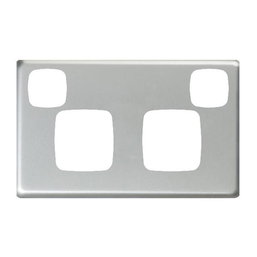 HPM Excel Cover Plates matt silver