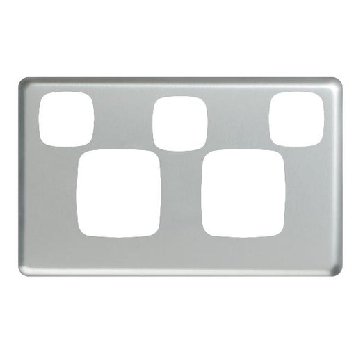 HPM Excel Powerpoint extra switch cover matt silver