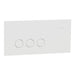 1043PA ZW  clipsal solis 3 gang switch zen white