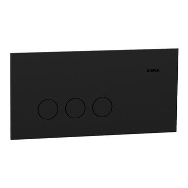 1043PA ZB  clipsal solis 3 gang switch zen black