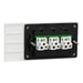 1043PA ZW  clipsal solis 3 gang switch zen white