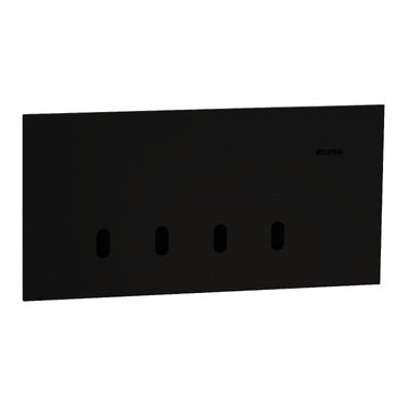 clipsal solis t 4 gang grid plate with cover frame ebony aluminium  1044TUA EA