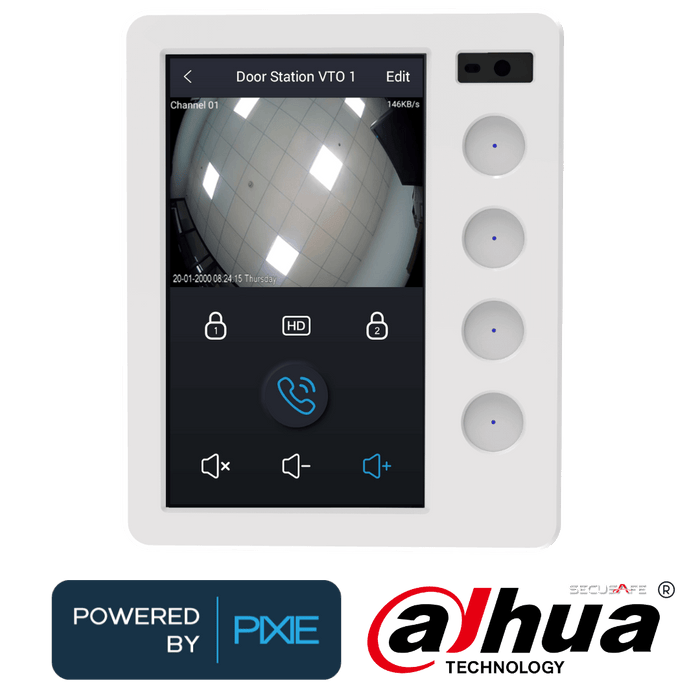 PIXIE Ambience Touch Panel cctv