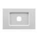 clipsal saturn zen grid plate assembly 1 gang white 30 series mechs